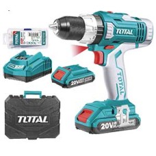 TDLI 2003  ชุดสว่านแบตเตอรี่ไร้สาย 20V ขนาด 1/2"(13mm) TOTAL