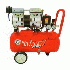 TDO-150 ปั๊มลมแบบขับตรง (Oil-Less) ความจุถังลม 50L THUNDER POWER