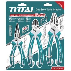 THT 2K0301S  คีม 3 ตัวชุด ขนาด 6"(160mm),7"(180mm),8"(200mm)  TOTAL