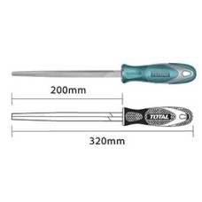 THT 91486P  ตะไบสามเหลี่ยม ขนาด 200mm(8")  TOTAL