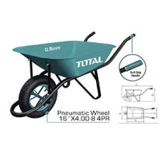 THTWB 84008  รถเข็นปูน ล้อเดี่ยว น้ำหนัก 12.2 Kg.  TOTAL
