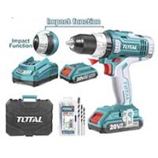 TIDLI 2003  ชุดสว่านกระแทกแบตเตอรี่ไร้สาย 20V ขนาด 1/2"(13mm) TOTAL