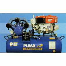 TPU-75DY ชุดปั๊มลมประกอบเครื่องยนต์ Yanmar ความจุถังลม 315L PUMA