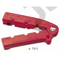 TS-3  เครื่องมือปอกสายไฟ สีแดง Size 100 mm  3.Peaks