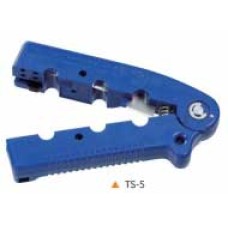 TS-5  เครื่องมือปอกสายไฟ สีน้ำเงิน Size 100 mm  3.Peaks