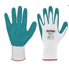 TSP 12101  ถุงมือผ้าบางอุตสหกรรมเคลือบด้านหน้า ขนาด 10"(XL)  TOTAL