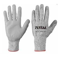 TSP 1701-XL  ถุงมือกันคมเคลือบ PU  ขนาด 10"(XL)  TOTAL