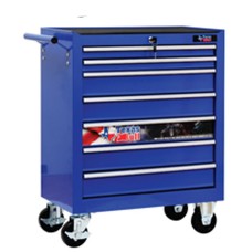 TX-RCB7 ตู้เครื่องมือรถเข็น 7 ลิ้นชัก เท็กซัส-บลู TEXAS BULL