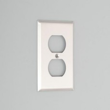 V41S  1-Gang 1-Receptacle, Duplex Wall Plate for Duplex Receptacle [Stainless] AMERICAN DENKI