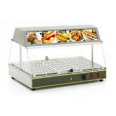 WDL100  Counter top warming display 1 level with top illuminated display sign (Exclude GN1/1) ROLLERGRILL-ตู้อุ่นอาหาร