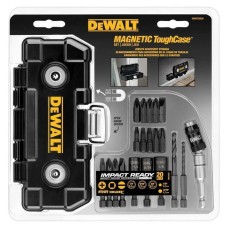 DWMTCIR20-ชุดดอกไขควง 20 ชิ้น + กล่อง magnetic tough case-DeWALT