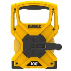 DWHT34067-เทปวัดไฟเบอร์กลาส DeWALT ขนาด 100 เมตร-DeWALT