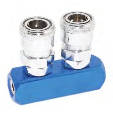 GS-69-2 ข้อต่อ 2 ทางตรง 1/4" SHARK