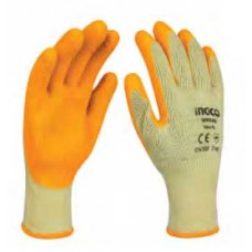 HGVL03 ถุงมือผ้าเคลือบยาง 10" Ingco