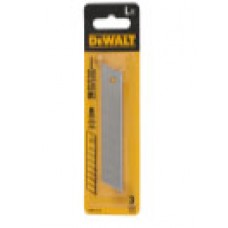 DWHT11719-0-ใบมีดคัตเตอร์ Hardened Blade ขนาด 18 มม. (3ใบ/แผง)-DeWALT 