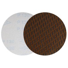 MDJ-5-กระดาษทรายกลมหลังสักหลาด (รุ่นหน้าขาว) ขนาด 5"เบอร์ #240,320,400-MIXPRO