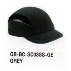 QB-BC-SC03SS-GE GREY หมวกนิรภัยกันกระแทกทรงญี่ปุ่น BUMP CAP SPORT QSS