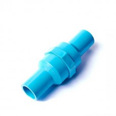 R091-233-25B เช็ควาล์วสวมท่อลิ้นน้ำไทย PVC สีฟ้า 1" REDHAND