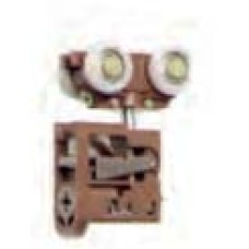 SDU-60-W ลูกล้อบน Upper Runner อุปกรณ์บานเลื่อนสองด้าน (60kg) Double Sided Soft-Close SDU-60-W ลูกล้อบน Upper Runner อุปกรณ์บานเลื่อนสองด้าน (60kg) Double Sided Soft-Close