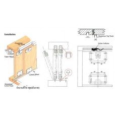 1AL71-3 คิ้วอลูมิเนียม Aluminium Tile Trim มือจับอลูมิเนียมโปร์ไฟล์ Aluminium Handle profile