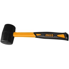 HRUH8208 ค้อนยางด้ามไฟเบอร์ (Rubber hammer) Ingco อิงโก้
