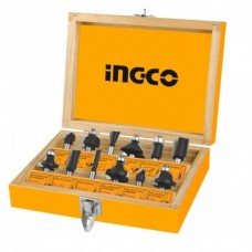 AKRT1221 ดอกเร้าเตอร์ (12pcs Router bits set) Ingco อิงโก้