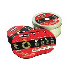 F11009 แผ่นตัดไฟเบอร์ แบบบางพิเศษ รุ่น MAX-CUT 4" SIMONDS