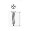 BB-1440 สกรูแบนบวกเกลียวไม้ 1/4" (JCA) CONNECTOR SCREW WOOD THREAD 1/4" อุปกรณ์น็อคดาวน์ Knock Down