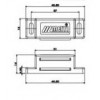 SM-10-32CP กันชนแม่เหล็กรุ่นประหยัดยี่ห้อ MEIYI/PANSIAM MAGNETIC CATCH กันชนแม่เหล็ก MAGNET LATCH 