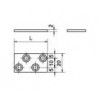 SP-2056 เหล็กแบบต่อไม้ รุ่นหน้าแคบ 20 มิล STEEL CONNECTOR เหล็กต่อไม้ STEEL CONNECTOR