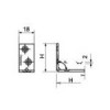 SA-4S เหล็กฉาก รุ่นกว้าง 18 มิล STEEL BRACKETS ฉาก BRACKETS 