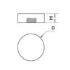 MSSA-12 ตัวยึดกระจกสแตนเลสรุ่นขอบมุมเรียบ STAINLESS GLASS FIXING ตัวยึดกระจก GLASS FIXING 