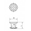 RB-10 อุปกรณ์ขารองท่อเหล็กกลม ROUND STEEL PIPE FITTING อุปกรณ์ขารองท่อ PIPE FITTING