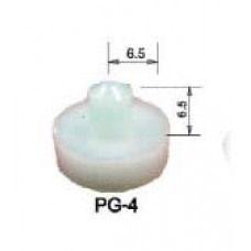 PG-4 ปุ่มพลาสติกรองชาโต๊ะหรือขาเก้าอี้แบบไม่ใช้สกรู PLASTIC GLIDES ฐานและขารองเฟอร์นิเจอร์ BASE