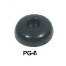 PG-6 ปุ่มพลาสติกรองชาโต๊ะหรือขาเก้าอี้แบบไม่ใช้สกรู PLASTIC GLIDES ฐานและขารองเฟอร์นิเจอร์ BASE