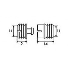 ASC-60 เสารับชั้นรุ่นยึดลอยแบบสวมหัว WALL STANDARDS อุปกรณ์ชั้นวางสินค้า STORE ELEMEN