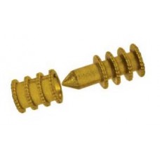 BJZT-5G เดือยล็อคซิ้งขอบหยักชุบทองเหลือง ZINC ALLOY FASTENER อุปกรณ์น็อคดาวน์ Knock Down