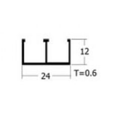 FSS-506 ตะขอแขวนสินค้าพร้อมป้ายบอกราคาใช้กับแป๊บเหลี่ยม 1/2” × 1” HOOK อุปกรณ์ชั้นวางสินค้า STORE ELEMENT 