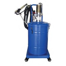 8QB01/10QB01 ถังอัดจารบี แบบใช้ลม มีล้อ S-POWER