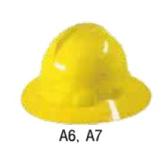 A6 หมวกนิรภัยปีกรอบ HARDHEAD 