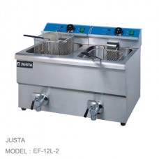 JTA1-EF-12L-2 เตาทอดไฟฟ้าแบบตั้งโต๊ะ JUSTA 