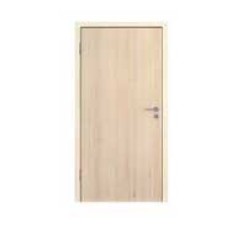 499.72.804 เปิดซ้าย ประตูเหล็กภายในอาคาร ขนาด 800x2100x40 มม.พ่นสีไม้ Grey Ash Hafele ฮาฟาเล่