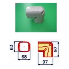 CORNER ST 65 (ABS) รางครอบท่อน้ำยาแอร์ 65 มิล ตราท็อป