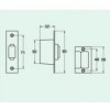 801-Mortise มอร์ทิสล็อค Mortise Swing Door Latch Veco วีโก้