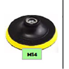 NPAD6 แป้นหนามเตย ขนาด 6นิ้ว x เกลียว M14 HAMMER