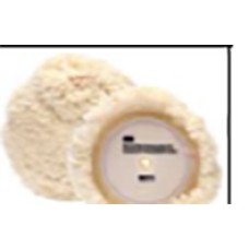 WSOOL8 ลูกขัดขนแกะ สีขาว ขนาด 8 นิ้ว (หลังสักหลาด) HAMMER