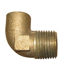 N/A ข้องอ 90 เกลียวนอกทองแดง JW METAL