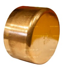 N/A หมวกอุดทองแดง 4-1/8  JW METAL