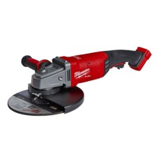 01828 2015 เครื่องเจีย 9 นิ้ว ไร้สาย สวิทซ์ท้อง ระบบเบรค (เครื่องเปล่า) MILWAUKEE