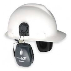 L2H NRR25 ที่ครอบหู ป้องกันอันตรายจากเสียงดัง แบบติดกับหมวกนิรภัย Honeywell